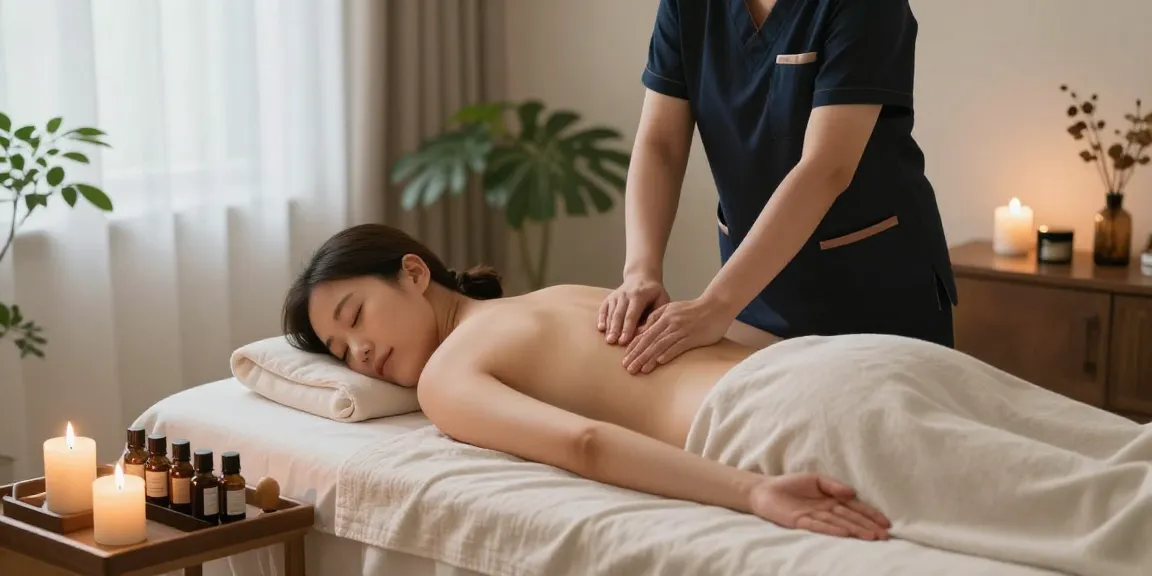 Experience relaxing 하남출장안마 at home with a professional massage therapist in a serene setting.