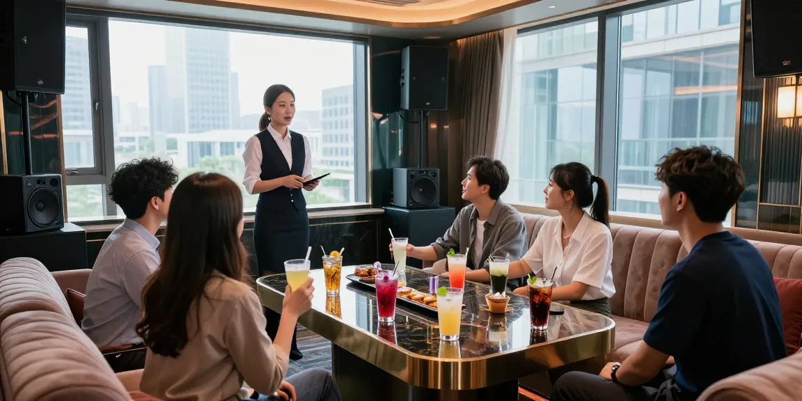 강남쩜오의 프리미엄 노래방에서 고객들이 즐거운 시간을 보내고 있는 모습입니다.