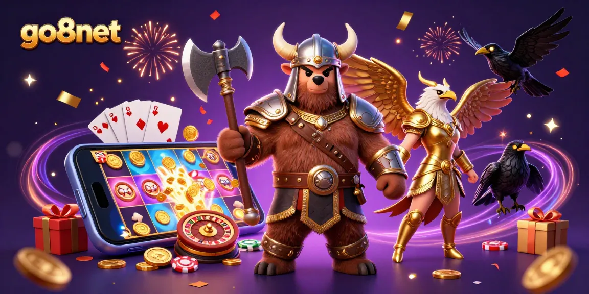 Playing exciting slot games at go8net with dynamic action and vibrant visuals